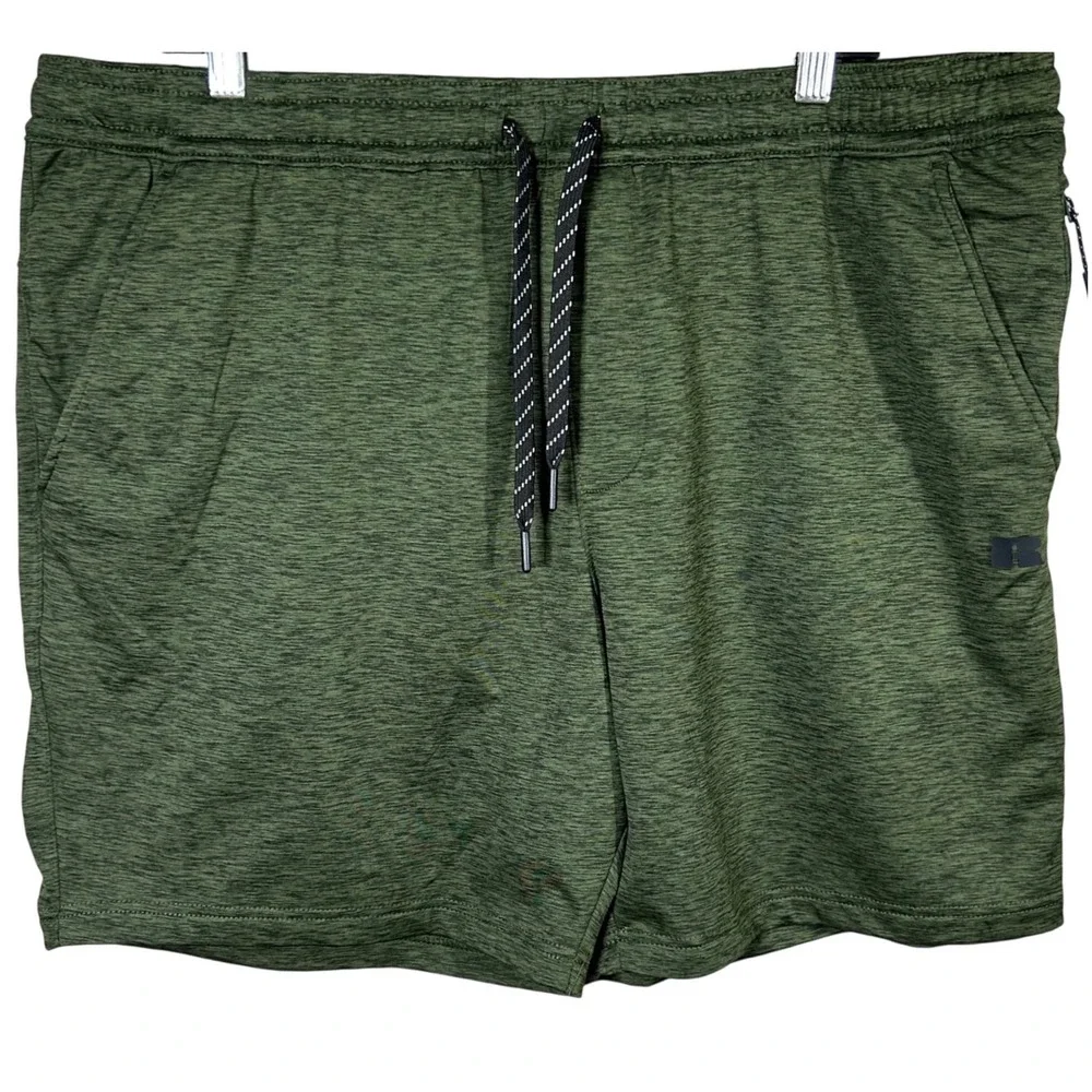 Russell Athletic‎ Men's Heather Green Athletic Shorts Training Gym Size 2XL New